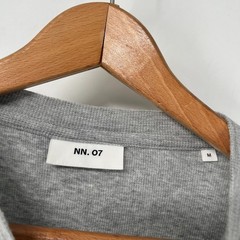 NN07 Shirt Mens Medium Gray Thermal Long Sleeve Crew Neck