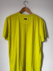 Lonsdale London Neon Yellow Graphic T-Shirt – Mens Large – Sporty Mesh