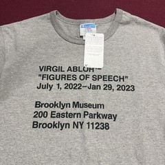 Virgil Abloh x Disney x Brooklyn Museum – Figures Of Speech (Grey) Size Large