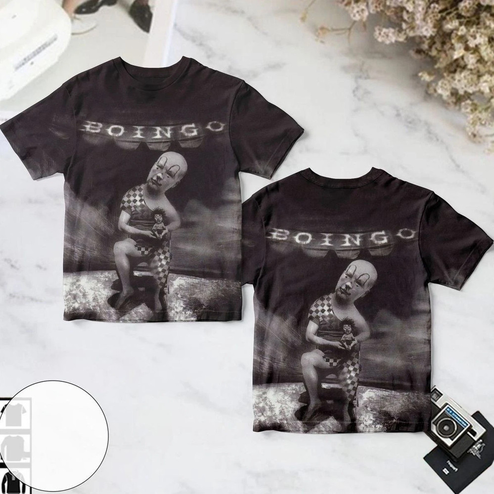 Oingo Boingo Boingo Studio Album 3D T-shirt All Size S to 5XL BA556