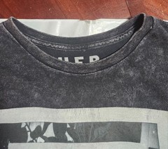 H.E.R. Shirt Black Size L/G Acid Wash Graphic Singer Band Tee R&B Soul Hip Hop