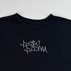 Peso Pluma Mens XL Black Doble P Tour Graphic Tee Concert Music Shirt