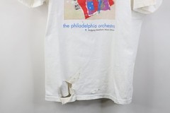 Vtg Y2K Mens XL Thrashed 2001 Tour The Philadelphia Orchestra Sawallisch T-Shirt