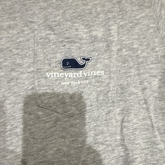 Vineyard Vines Men’s Gray Pocket T-Shirt NYC Empire State Building S Cotton
