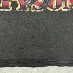 Vintage Mike Tyson Rap Tee T-shirt Size 2XL Black 90s Boxing Iron Mike Rare