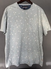 Reyn Spooner T-Shirt Men’s 2XL Pocket Cotton Poly Blend Ocean Theme Seahorse XXL