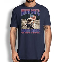 United States Space Force T-Shirt – Space Military Astronaut Graphic Tee