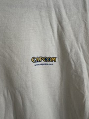 VTG Dino Crisis Capcom White sz XL Promo Video Game PS1 Playstation 1 Horror