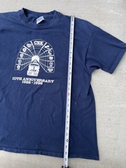 Vintage CSX 10 Year Anniversary T-Shirt Trains Railroad XL 90’s 1996 Stained