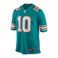 NIKE Miami Dolphins Tyreek Hill Alternate Game Jersey Aqua Men’s Size LARGE