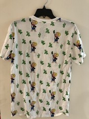 Richie Rich Money Logo Graphic T-Shirt Size M Dollar Sign Green Cartoon EUC