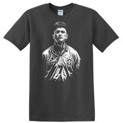 Casual Portrait Graphic T Shirt Minimalist Design Tee for Everyday Wear