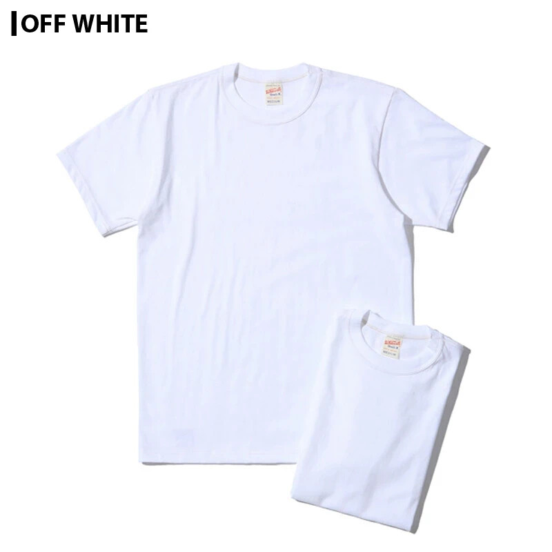 WHITESVILLE 2-PACK T-SHIRT – White, Black, Navy, Gray [ WV73544 ] Made in Japan