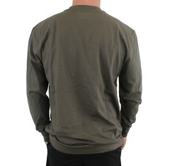 Dickies’ Men’s T-Shirt Crew Neck Long Sleeve Heavyweight Jersey with Pocket