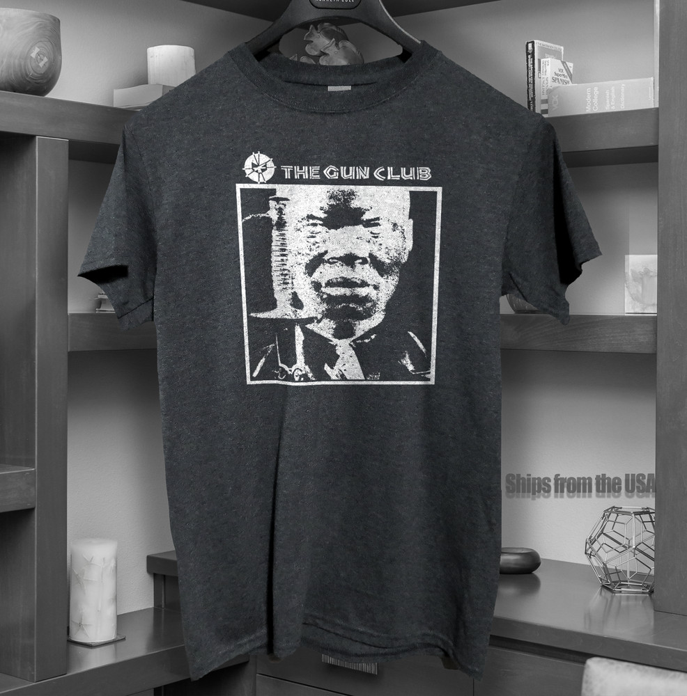 the Gun Club band T shirt Los Angeles post punk psychobilly Jeffrey Lee Pierce