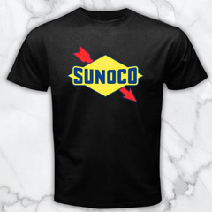 Sunoco Oil Racing Car Men’s Black Graphic T Shirt Freeships