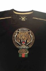 Men’s Bucheli T Shirt,Italian Style,Cotton,Slim Fit,Stretch M…..A4.M