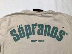 The Sopranos Shirt Mens Medium Beige Tony Soprano Photo Quote Graphic Tee HBO