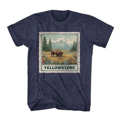 Yellowstone National Park Shirt Wyoming Souvenir Shirt Stamp USA Camping Hiking
