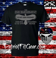 t shirt,The Second Amendment Is My Gun Permit,2A,Gun Rights,Molon Labe,1791,1776
