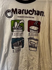 Maruchan Ramen Recommended Cooking Directions Size XL T-Shirt EUC