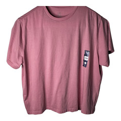 George Pink Short Sleeve Crew Neck Tee Size 3XL (54/56) Moisture Wicking