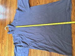 Vintage Fruit Of The Loom Mens Large Long Sleeve Turtle Neck Gray