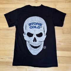 Authentic WWE STONE COLD Steve Austin 3:16 2018 T-shirt Size Small WWF Skull