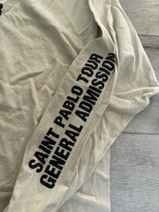 Kayne West Saint Pablo T Shirt Mens 2XL 2016 Tour Merch General Admission Y2K