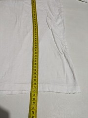 Nikke Harrigan Crocodile Shirt Distresed Mens White Short Sleeve Size Medium