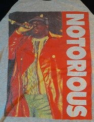 Brooklyn Mint 21 Men Notorious B.I.G. T Shirt New York City Live Aug 3 1995 Sz L