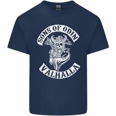 Son of Odin Valhalla Viking Norse Mythology Mens Light Cotton T-Shirt