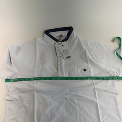 White by Nature Men 100% Cotton Short Sleeve High Neck T-Shirt White Size XL NWT