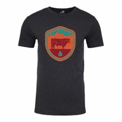 STS Ranchwear Men’s Arizona Crest Tee (Charcoal) STS6210CHR
