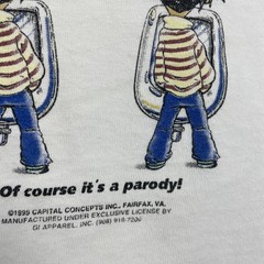 Vintage Can You Find Drunken Waldo T-Shirt Size 2XL Humor Parody 90s