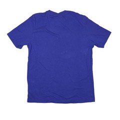 Adidas Embroidered Logo T Shirt Men’s Size Small Purple Short Sleeve Graphic