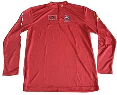 USMC Size L 26TH Marine Corps Marathon 2021 Medical Corpsman 1/4 Zip T-Shirt