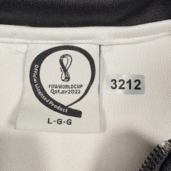 Outerstuff FIFA World Cup Qatar 2022 Denmark 1/4 Zip Shirt Mens White Gray Large