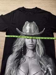 BEYONCE RENAISSANCE World Tour Concert T-Shirt Cowboy Hat Size S Small Authentic