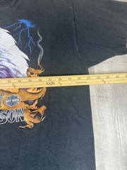 Vintage Harley Davidson 3d Emblem Tee Biker Eagle T Shirt Men’s XL USA Grunge