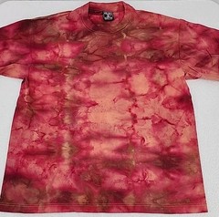Men’s XXL Lot of Shirts Various Brands and Types Upcycled Procion Ice Tie Dyed