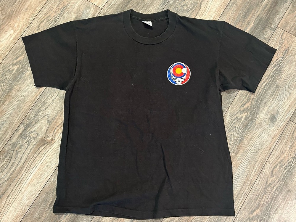 Vintage Grateful Dead Colorado Single Stitched Steal Your Face T-shirt Men’s Xl