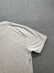 Ascolour Classic Men T Shirt L White Crew Neck Short Sleeve Graphic Logo Casual