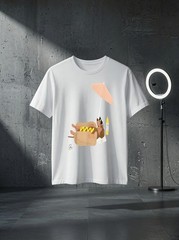 Unisex Funny Summer Hot Dog Dachshund Beach Chill Design Graphic T Shirt Gift