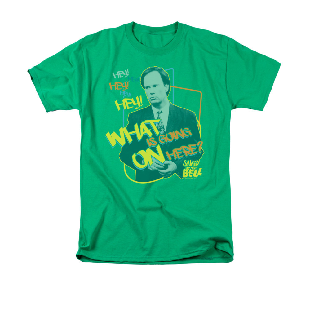 Saved By The Bell Mr. Belding TV Show T-Shirt Sizes S-3X NEW