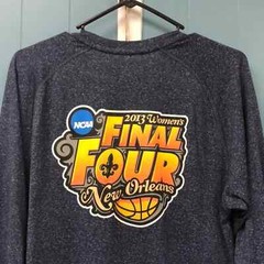 Adidas Climate Notre Dame Fighting Irish NCAA Final Four 2013 long sleeve Shirt