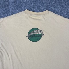 Tradewinds Fly Fishing Graphic T-Shirt Mens XL Tan The Butcher Lure Art Tee