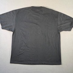Vintage Hanes T Shirt Mens XL Black Blank Crewneck Heavyweight 50/50 Made USA