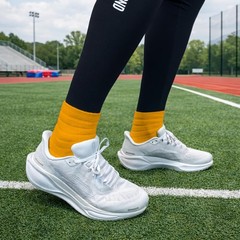 3 Pairs Compression Running Socks for Men, Cushion Athletic Ankle Socks, Bask…