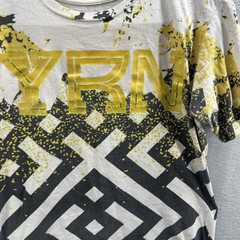 Migos YRN Shirt Graphic Print Mens Medium All Over Print Rapper Streetwear